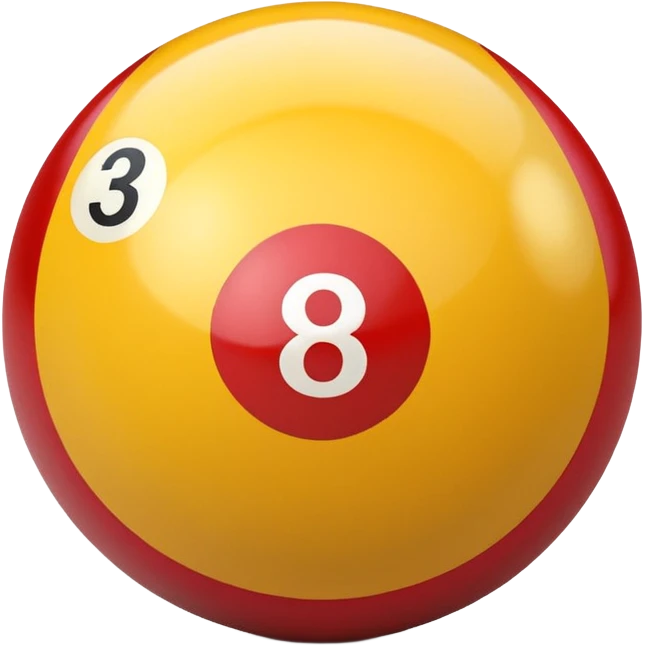 2 numbered billiard ball  emoji