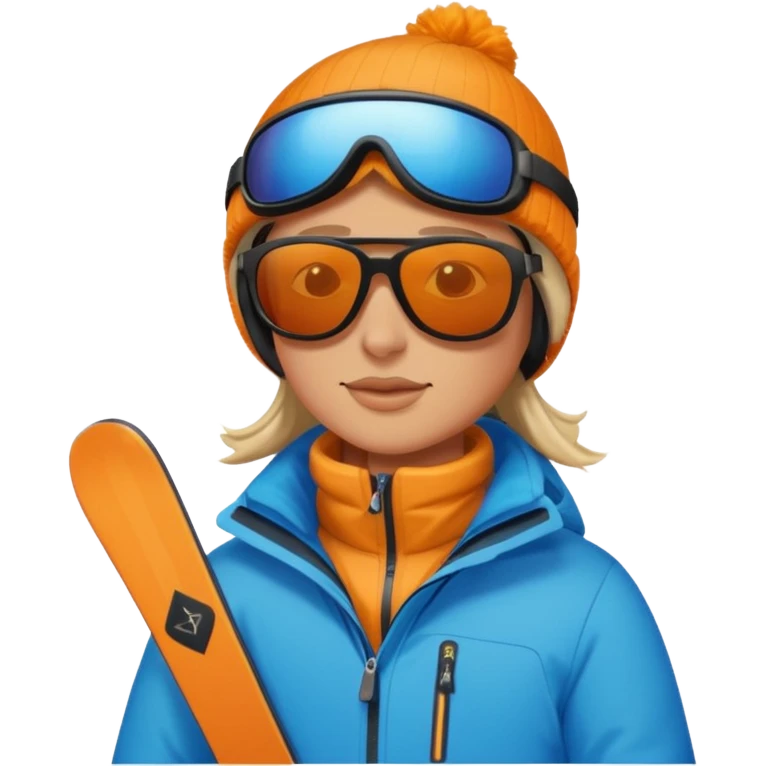 A person is skiing on the snow
person emoji