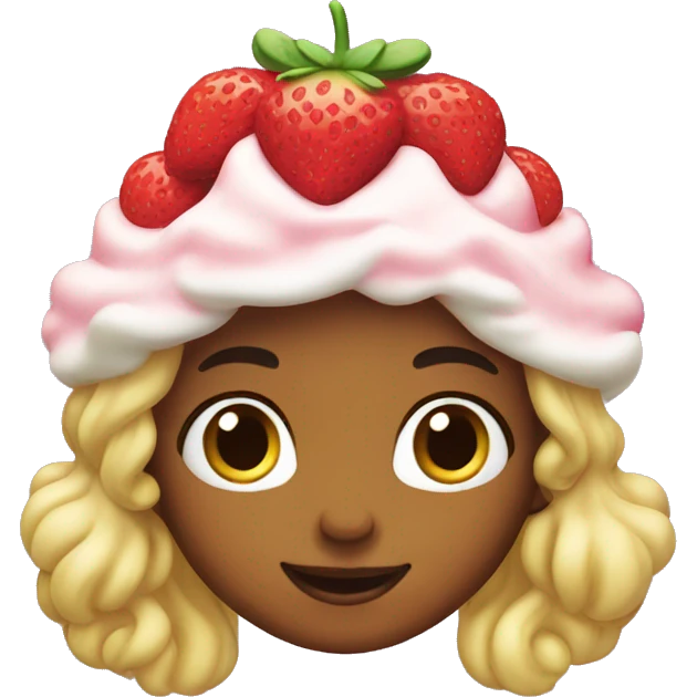 strawberry shortcake emoji