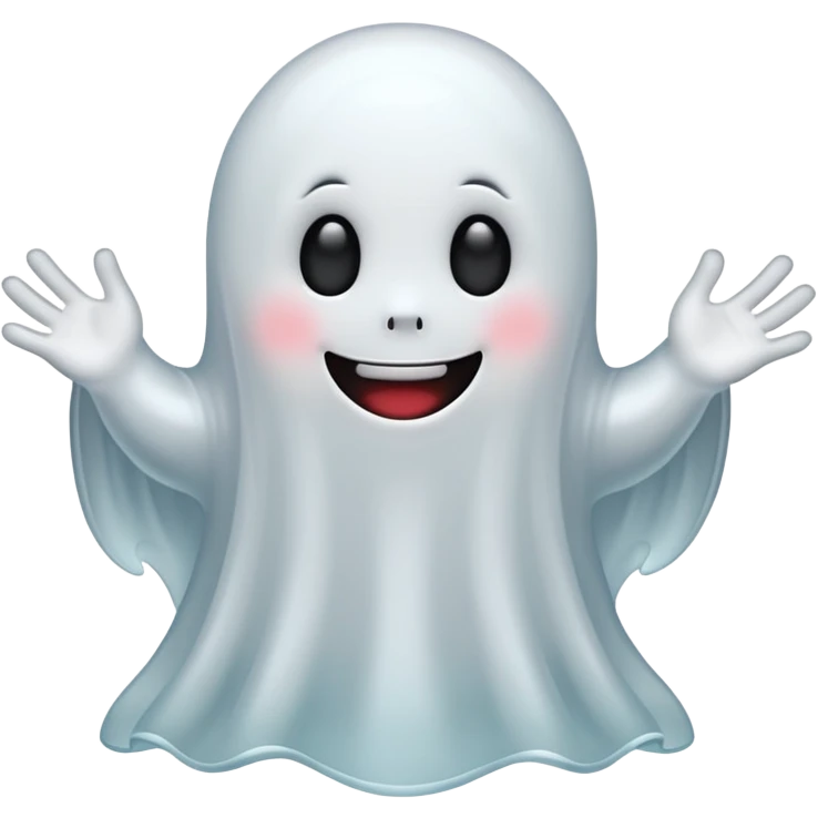 cute ghost emoji