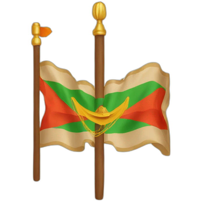 Drapeau du berbère emoji