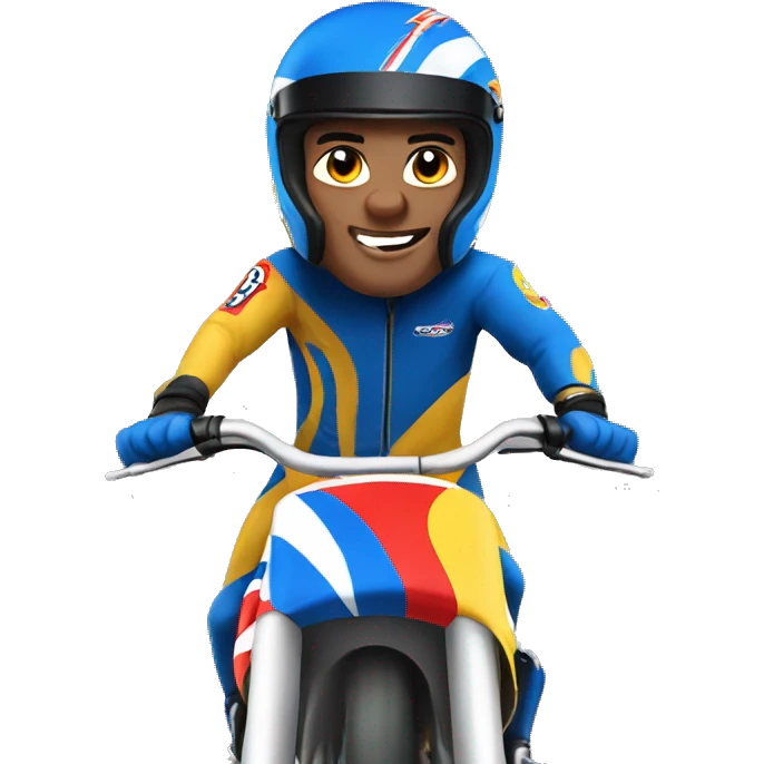 Speedway rider emoji