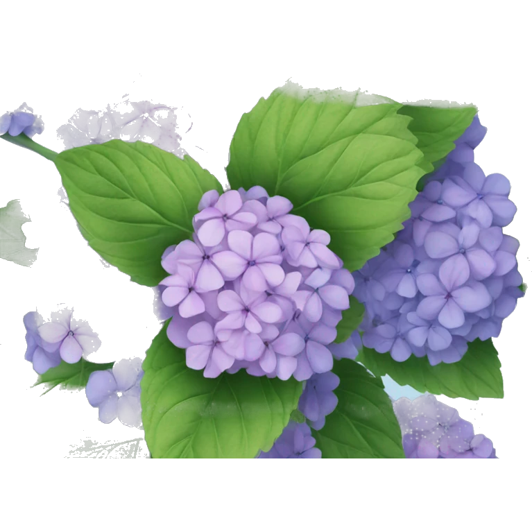 hydrangea emoji