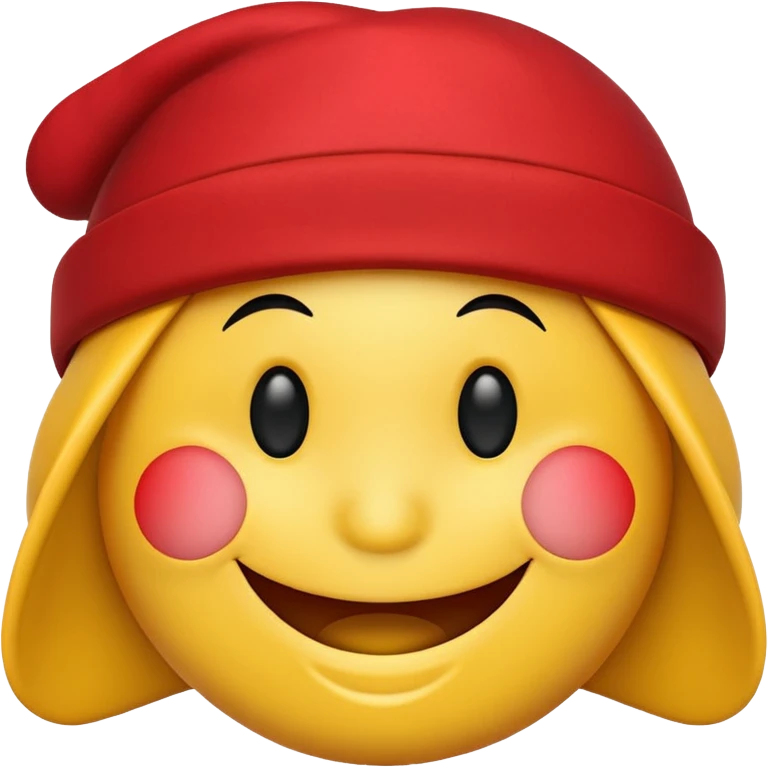 Smiley wearing hat emoji