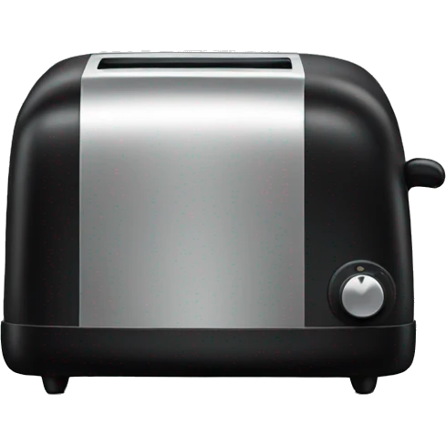 Black Toaster emoji