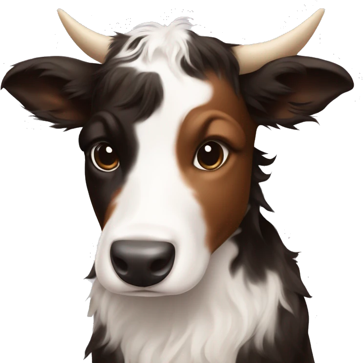 cute baby texas longhorn bevo and border collie texas a&m  emoji