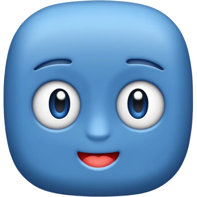 Pitufo molesto emoji
