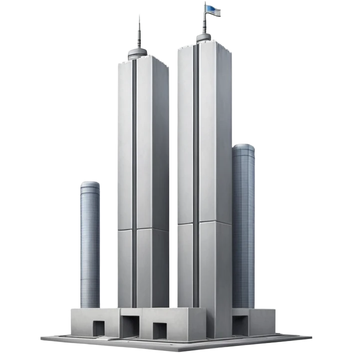Twin towers emoji