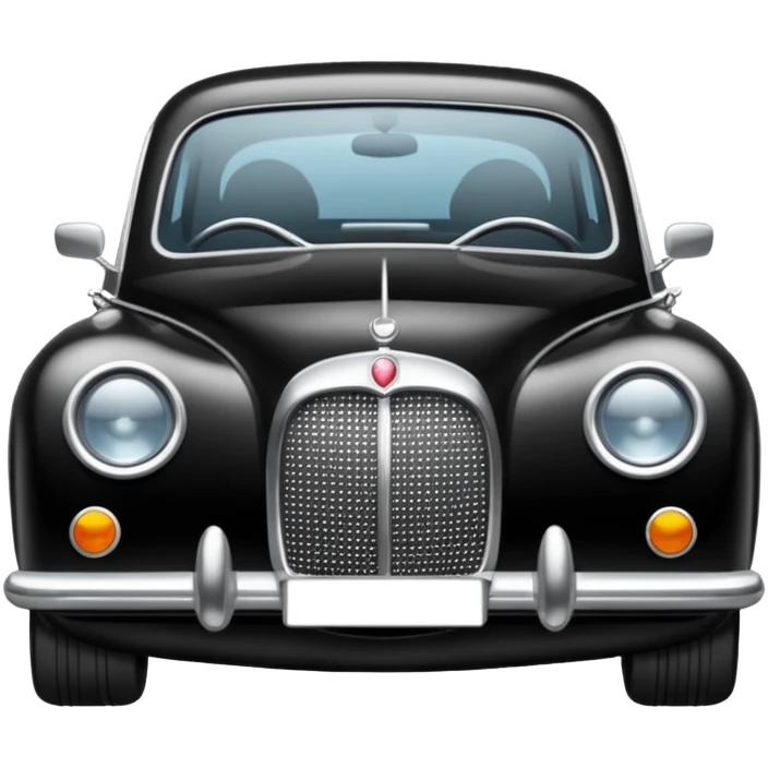 Crée-moi une voiture noire, berline, très classe emoji