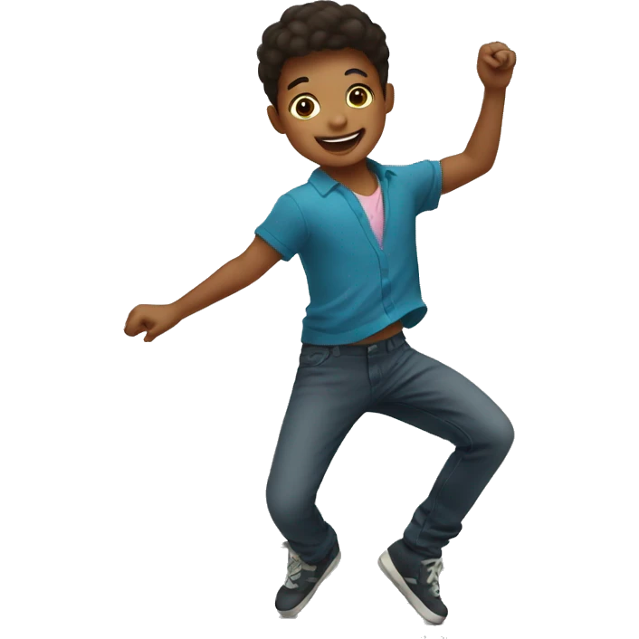 kid dancing emoji