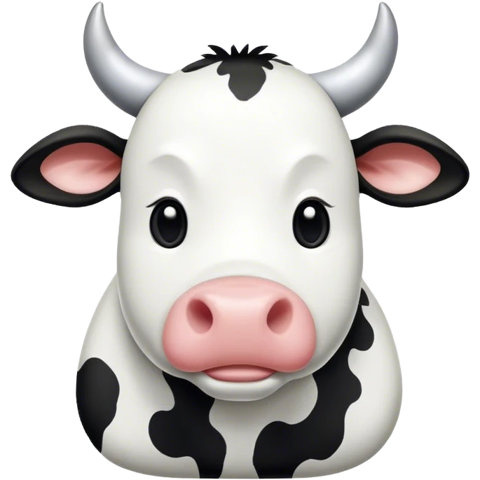 Mysterious chic fil a cow emoji