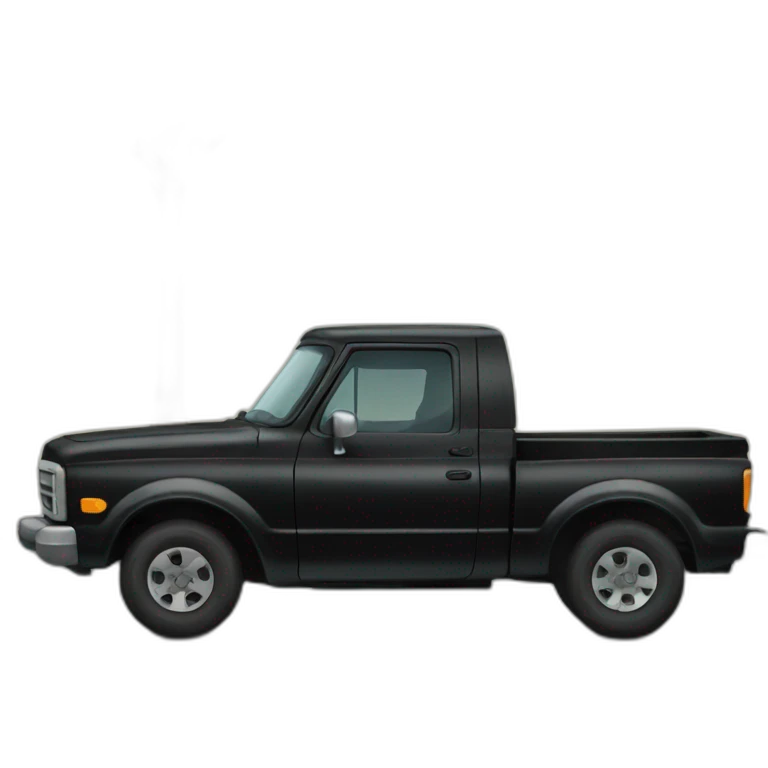 black truck emoji