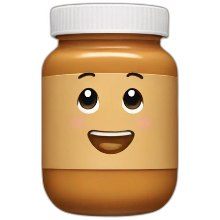 Peanut butter emoji