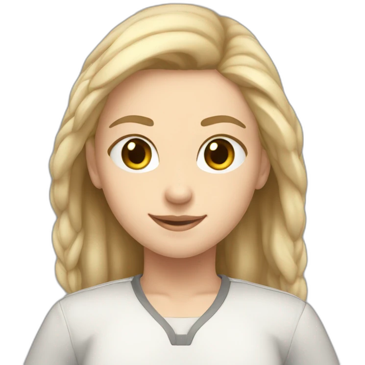 happy fighter white girl hazel eyes emoji