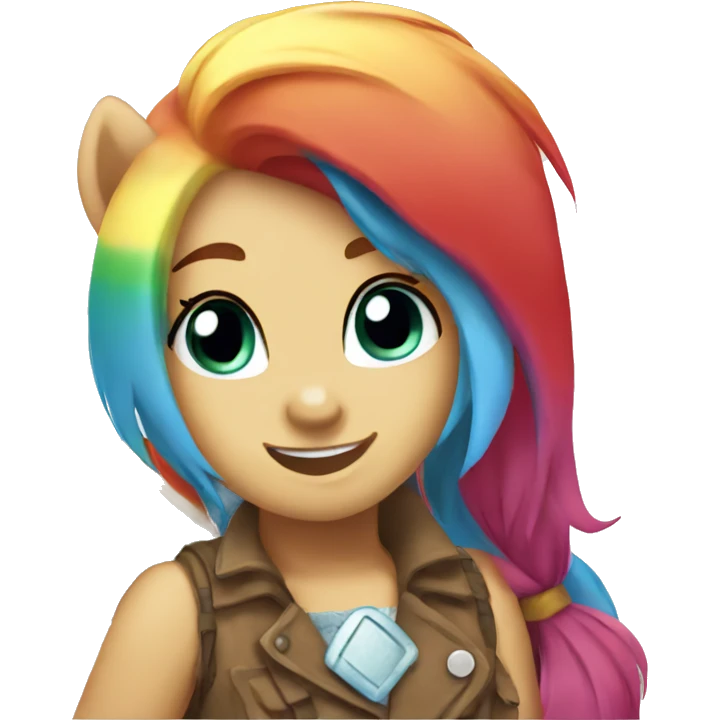 Rainbow Dash emoji