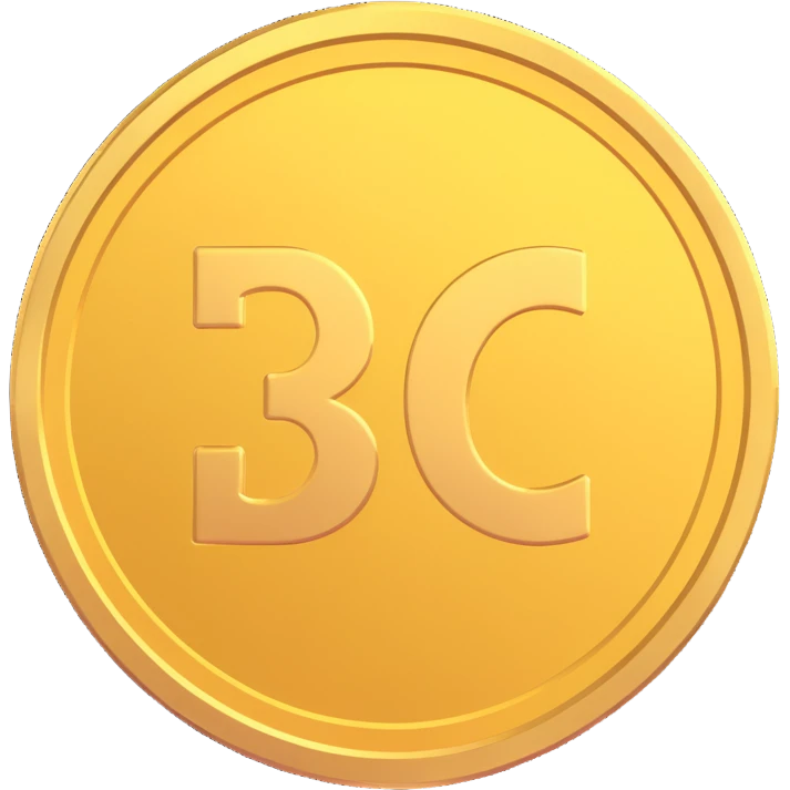 shiny gold coin emoji