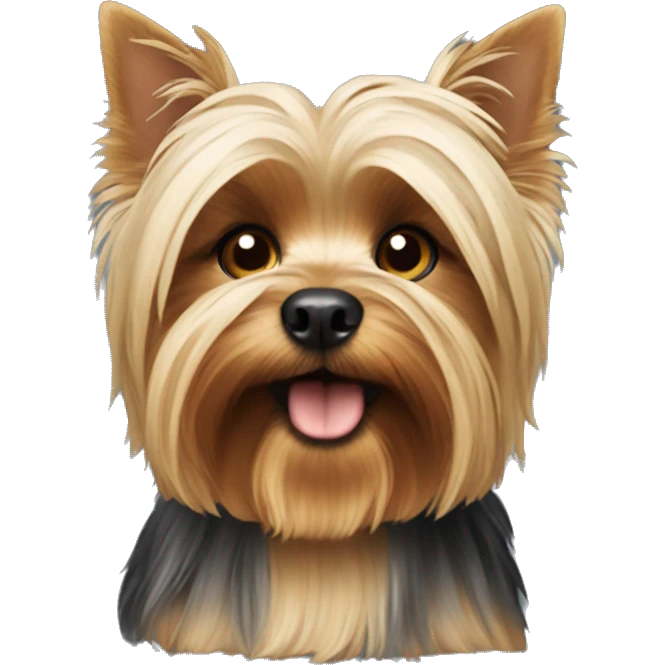 Yorkshire terrier emoji
