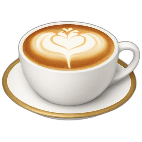 Gucci cappuccino cup emoji