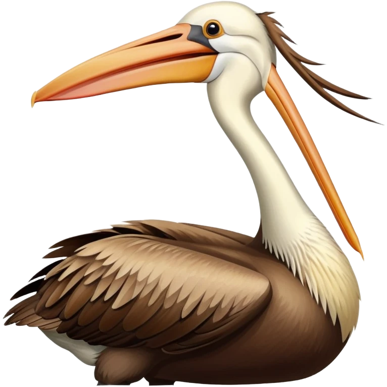 pelican  feeding emoji
