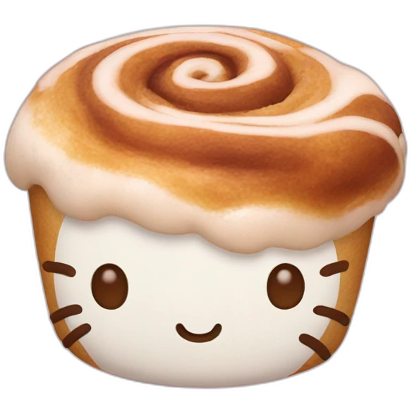 Cinnamonroll in hello kitty  emoji