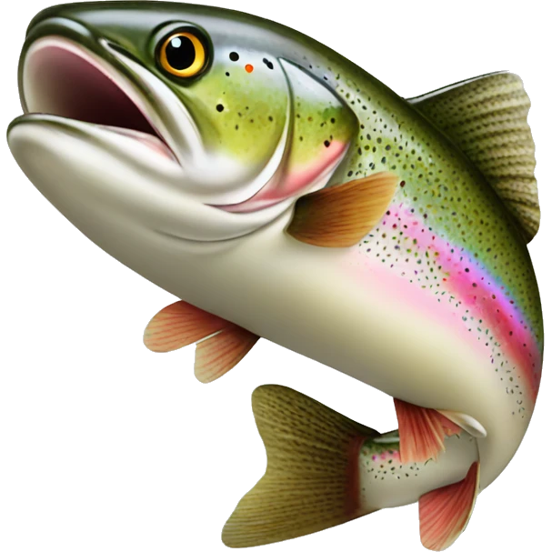 Rainbow trout emoji