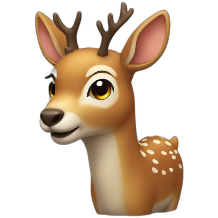 Rain deer emoji