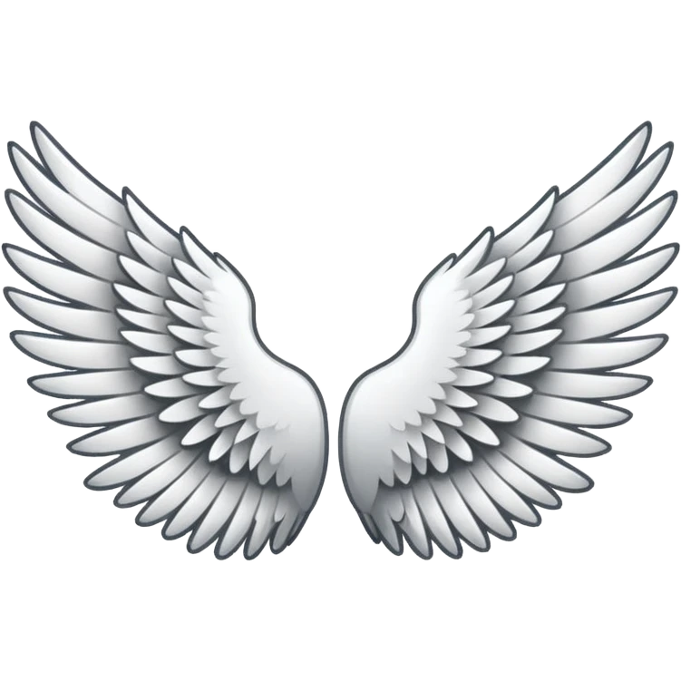 Wings emoji left and right emoji