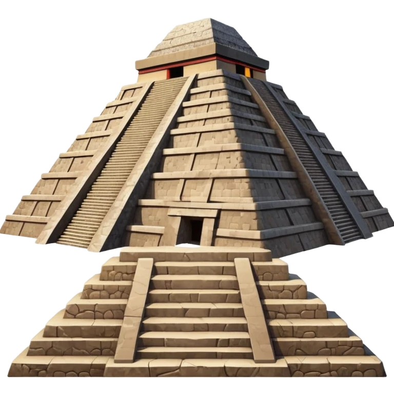 Teotihuacan pyramid of the sun emoji