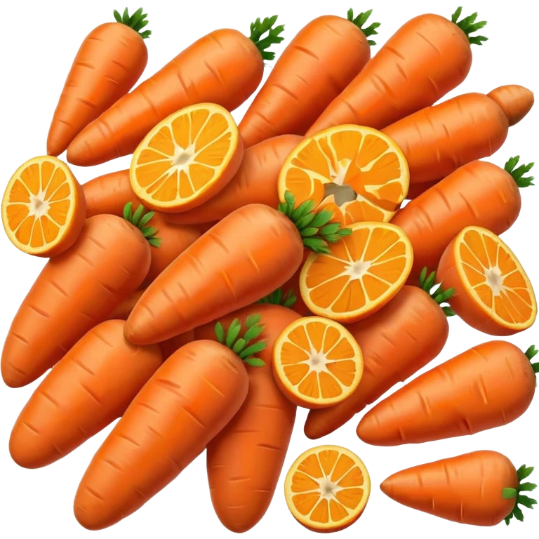 carrot  Chopped into small pieces    emoji