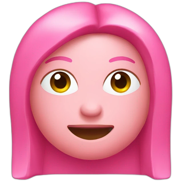 pink magnet u-shaped emoji