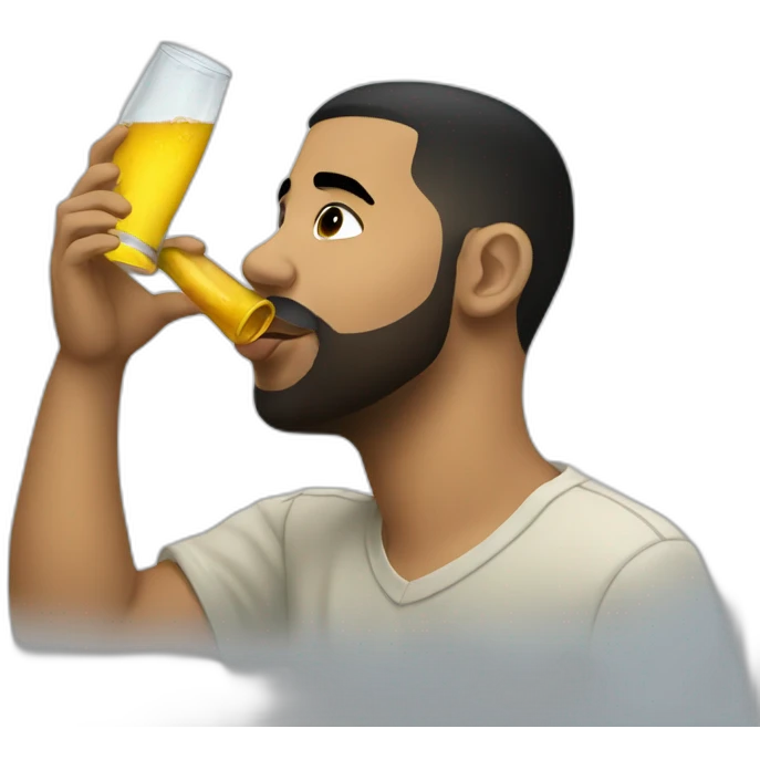 drake drinking emoji