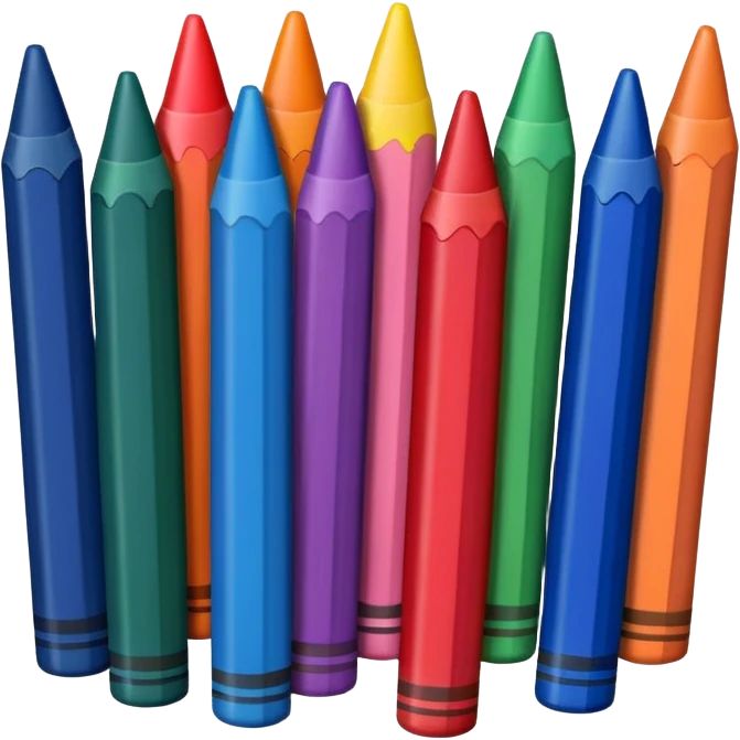 Crayons emoji