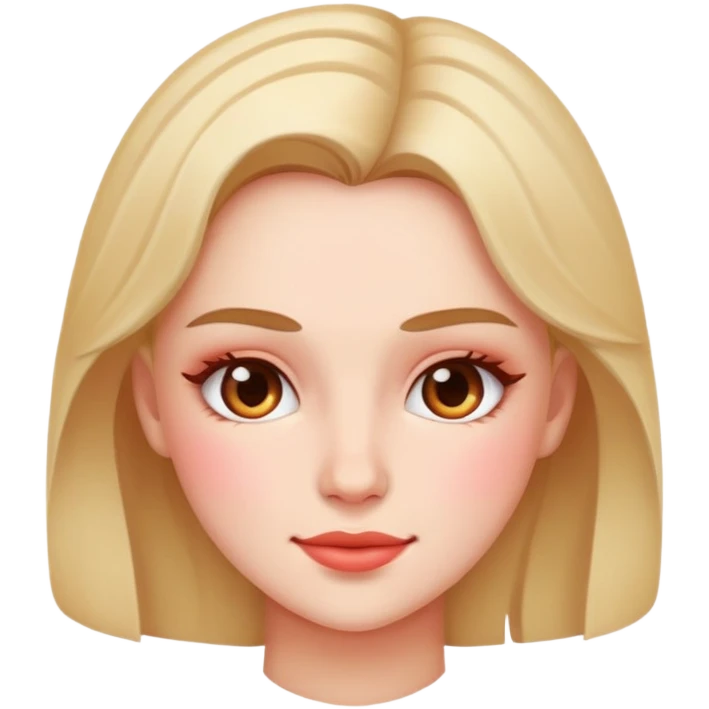 woman blushing emoji