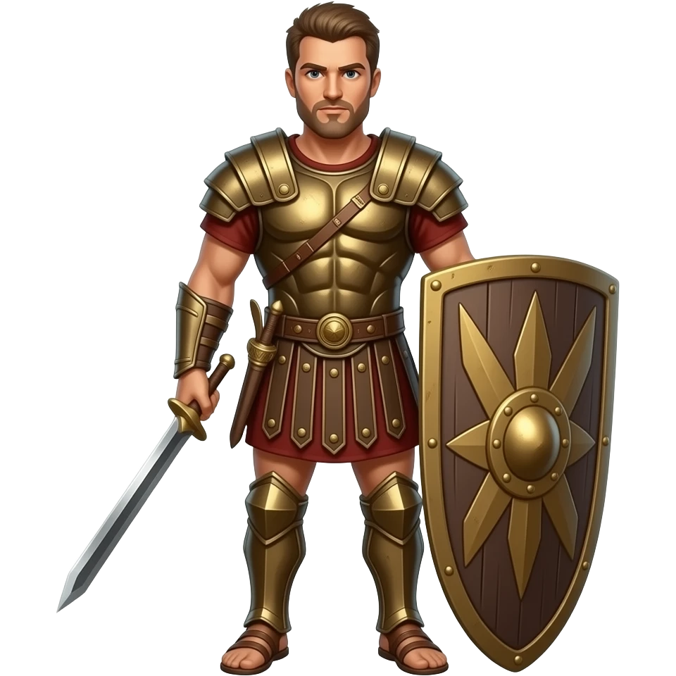 Gladiator Maximus body armor emoji