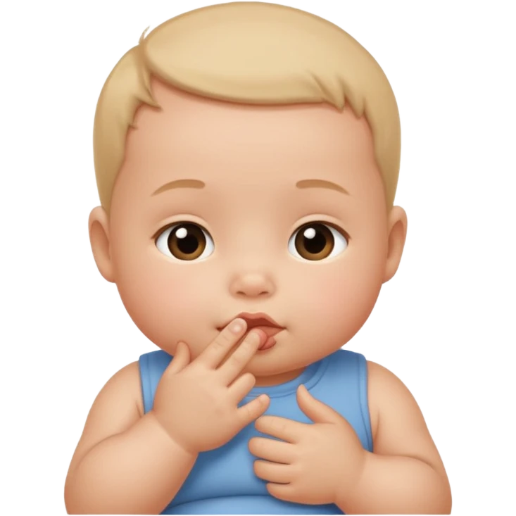 thumb sucking emoji