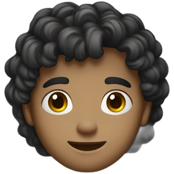 Young Peter darkish from bible emoji