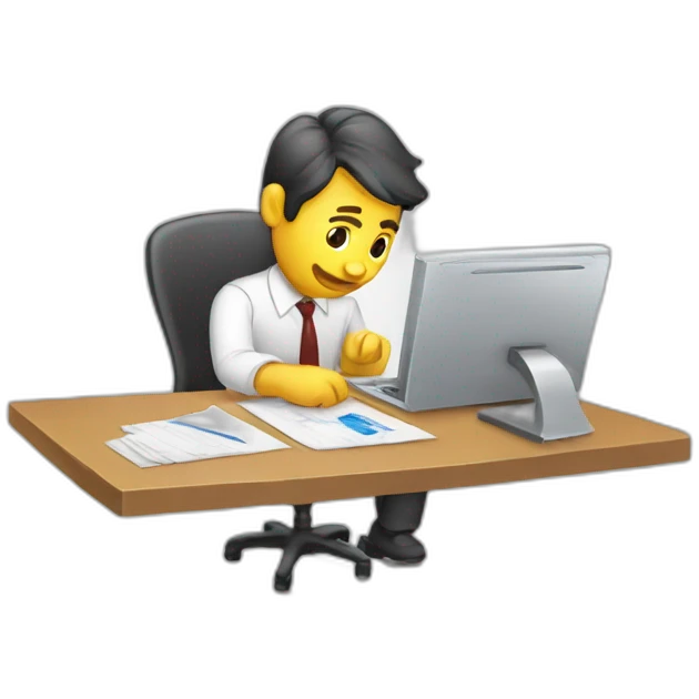 Accounting job emoji