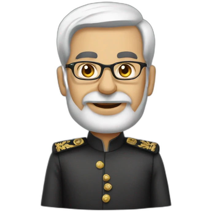 molla president of iran emoji