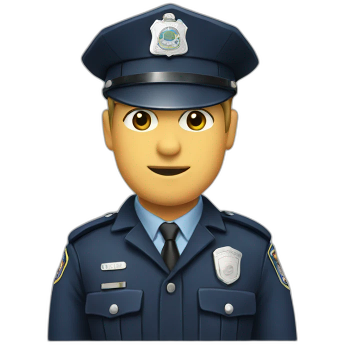 Police municipale  emoji