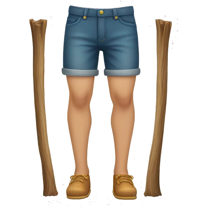Jambe de bois  emoji