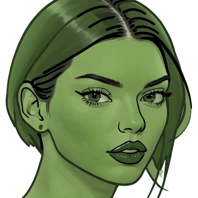 Trébol kendall jenner emoji