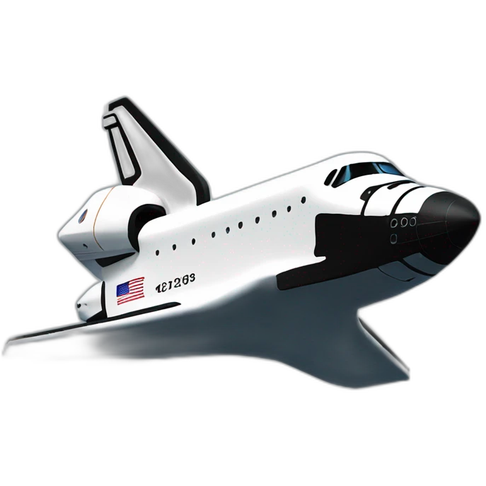 spacial shuttle emoji
