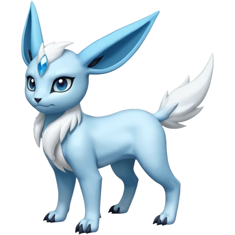 Glaceon-Samurott-Absol-Fakémon-hybrid-creature (full body)  emoji