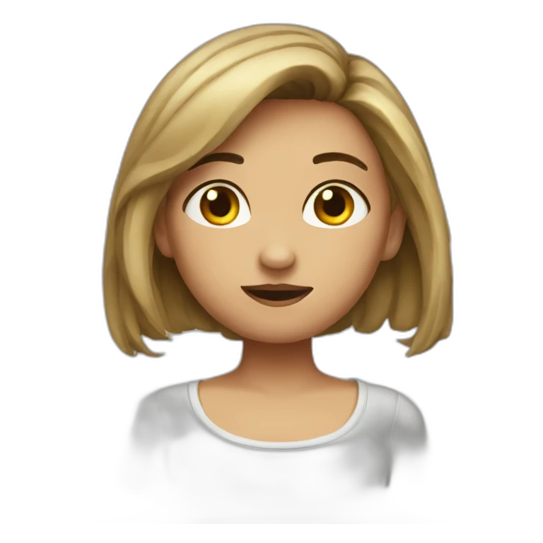 Stupid girl emoji