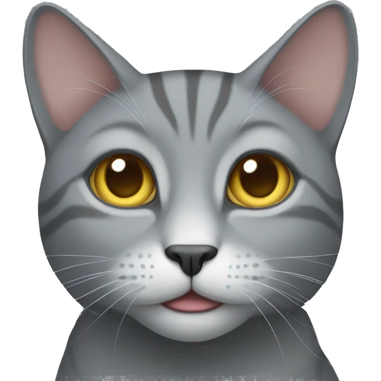 grey cat emoji