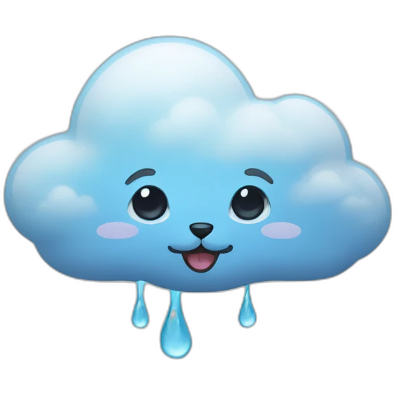 rainy cat cloud emoji