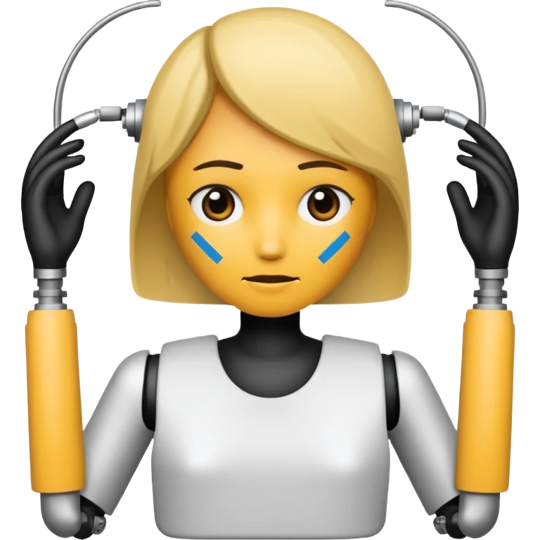 Make a girl choking herself emoji