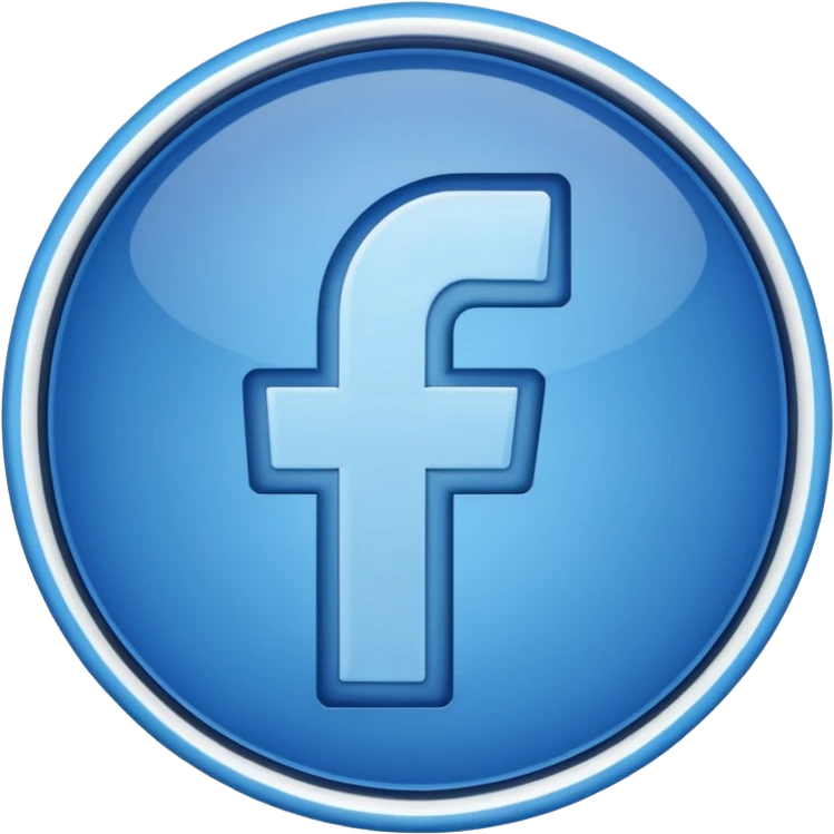 Fb blue badge icon emoji