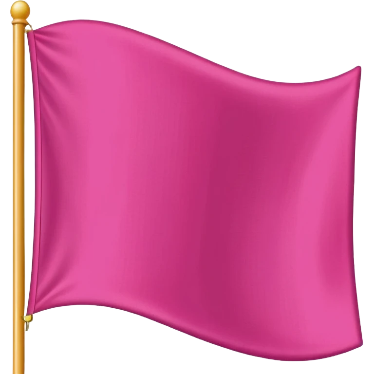 Pink flag emoji