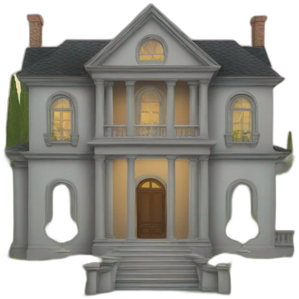 mansion emoji